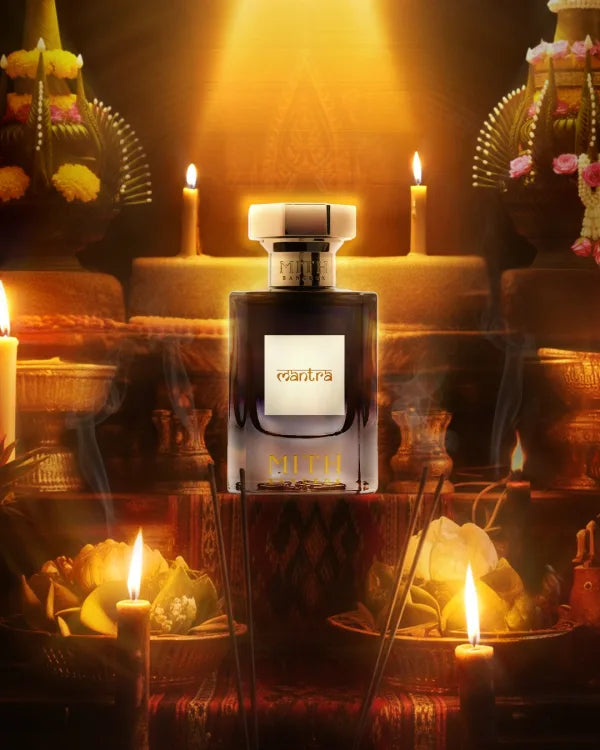 MITH Bangkok - Mantra perfume bottle luxury thai fragrance 