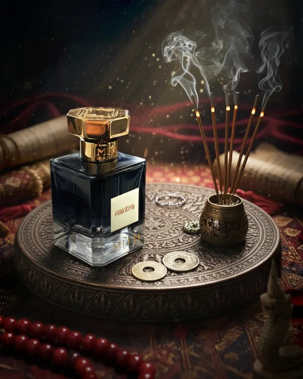 MITH Bangkok - Mantra perfume bottle luxury thai fragrance 