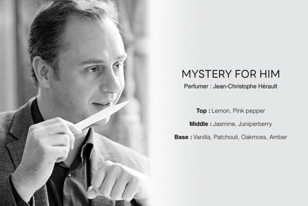 MITH Bangkok - Mystery for him perfume bottle luxury thai fragrance 